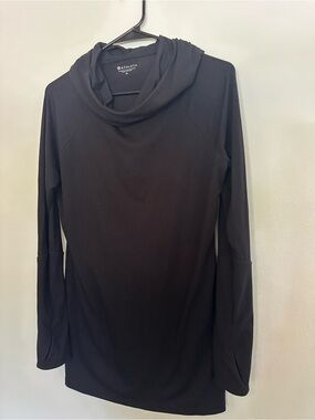 Athleta essence hooded tunic long sleeve